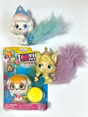 Disney Princess Palace Pets: Cinderella’s Puppy & Rapunzel’s Kitty, I ❤️VIP Pets